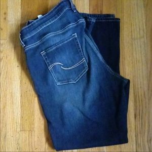 Signature Levi Strauss Mid-Rise Slim Jeans 22W